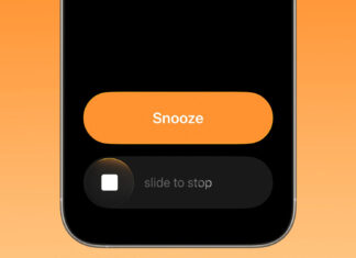 iOS 26.1 budík