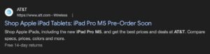 Predobjednávka iPad Pro M5