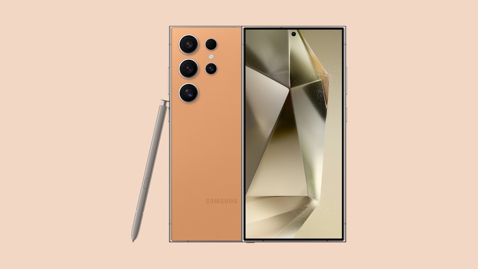 Oranžový Samsung
