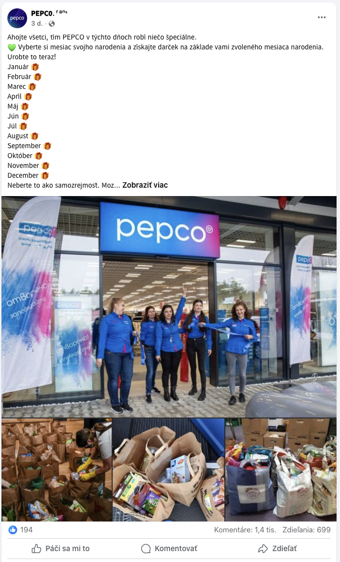Takto vyzerá príspevok Facebook stránky Facebook fans Zdroj: SvetApple / Facebook