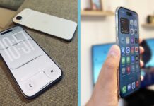 iPhone Air obrazovka