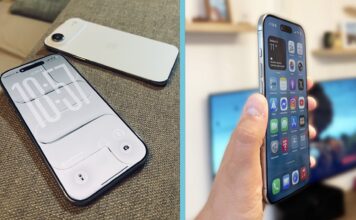 iPhone Air obrazovka