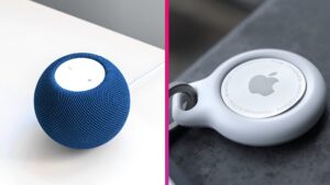 HomePod mini a AirTag