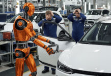 kia výroba robot ai umelá inteligencia