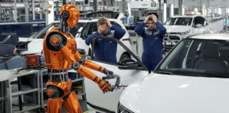 kia výroba robot ai umelá inteligencia