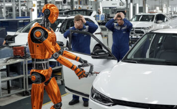 kia výroba robot ai umelá inteligencia