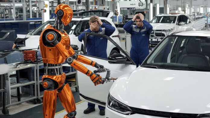 kia výroba robot ai umelá inteligencia kia výroba robot ai umelá inteligencia