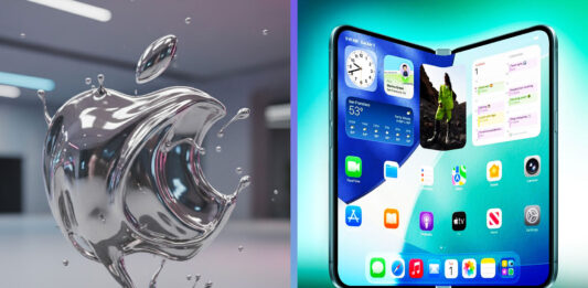 Liquid metal / iPhone Fold