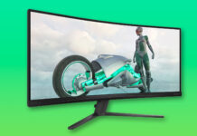 34" Philips monitor
