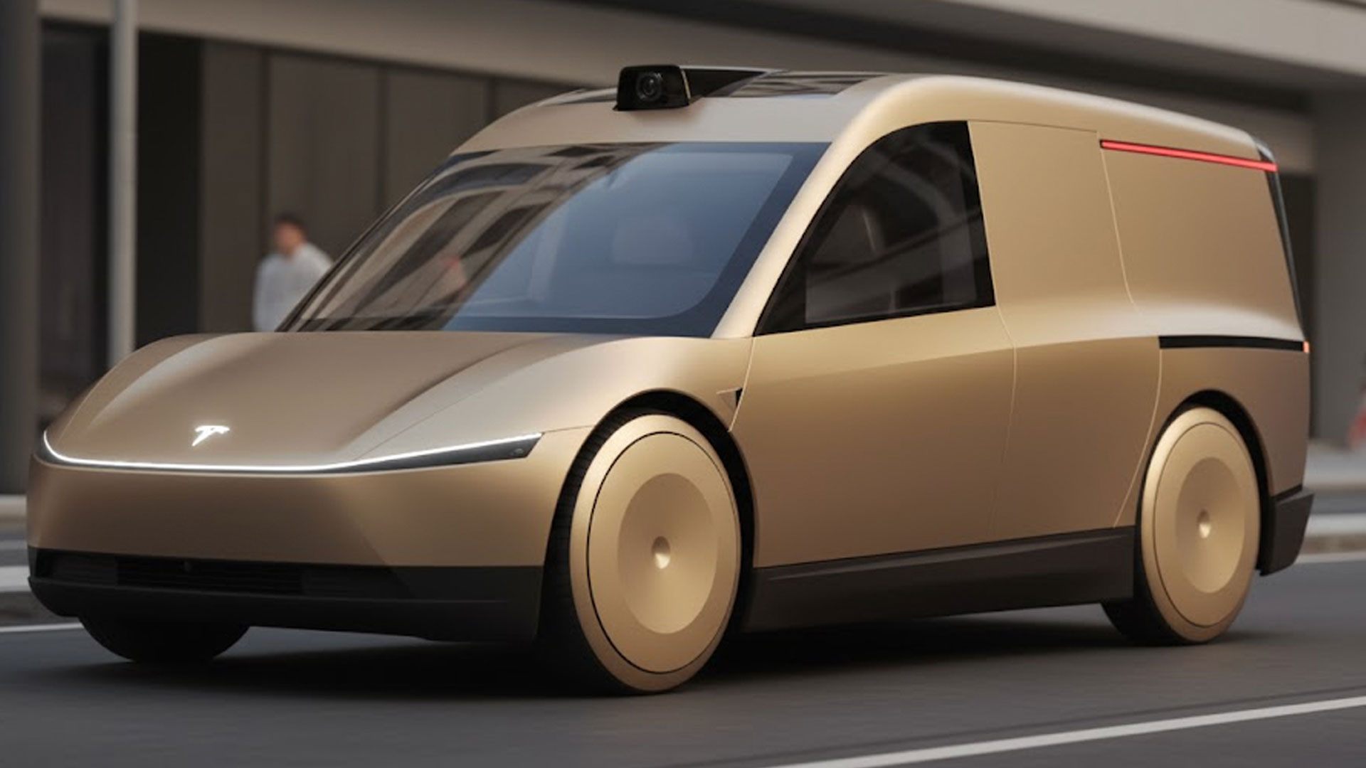 Tesla Robotaxi Van