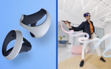 Logitech Muse a PS VR2 Sense pre Apple Vision Pro