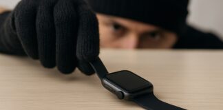 Apple Watch krádež