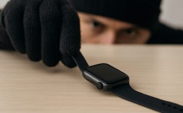 Apple Watch krádež