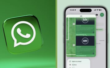 WhatsApp dizajn Liquid Glass