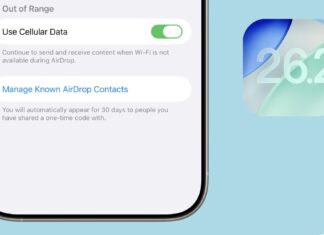 iOS 26.2 AirDrop