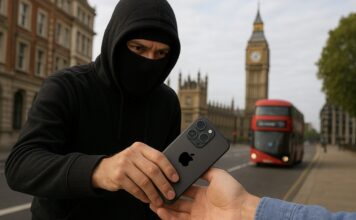 Krádeže iPhonov v Londýne
