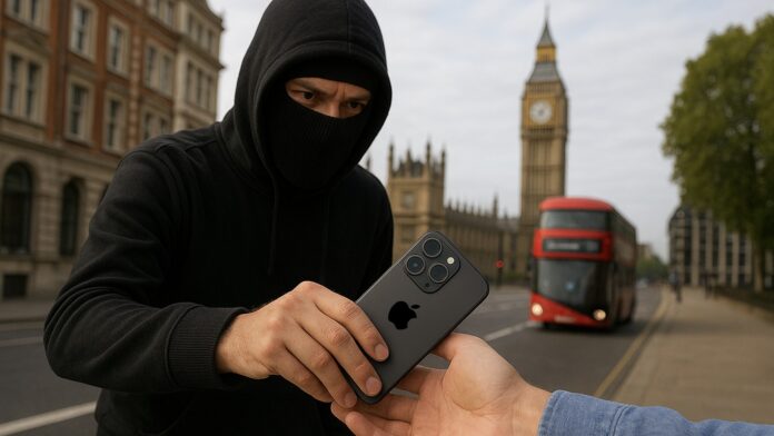 Krádeže iPhonov v Londýne