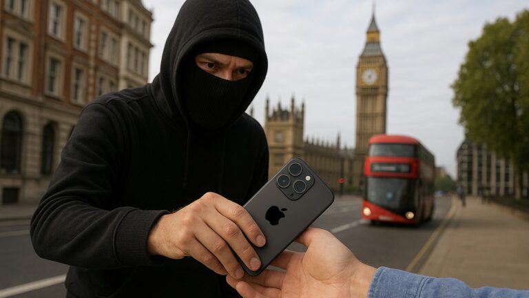 Krádeže iPhonov v Londýne