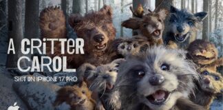 Apple reklama A Critter Carol