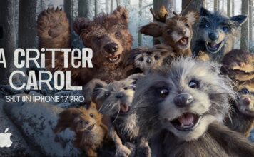Apple reklama A Critter Carol