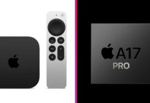 Apple TV čip A17 Pro