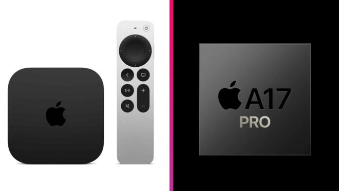 Apple TV čip A17 Pro Apple TV čip A17 Pro