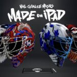 NHL masky vytvorené na iPade
