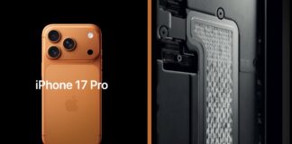 iPhone 17 Pro parná komora