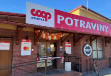COOP Jednota otvorila ďalšiu automatizovanú 24/7 predajňu. Nakúpite tu bez personálu Coop Jednota gáň