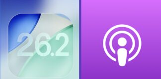iOS 26.2 podcasty