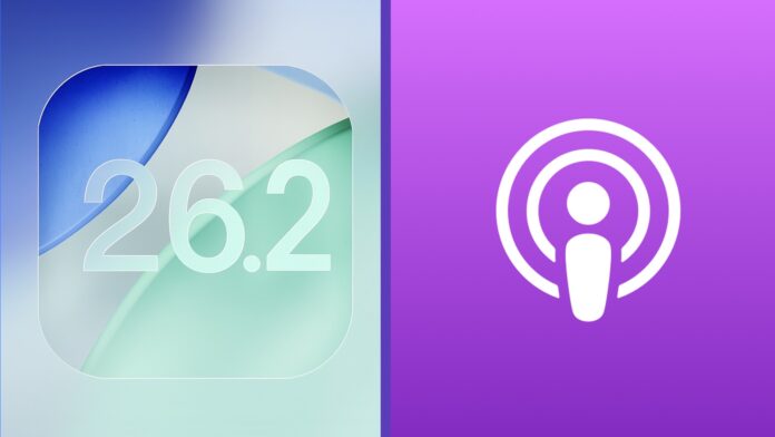iOS 26.2 podcasty iOS 26.2 podcasty
