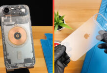 iPhone Air transparent