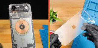 iPhone Air transparent