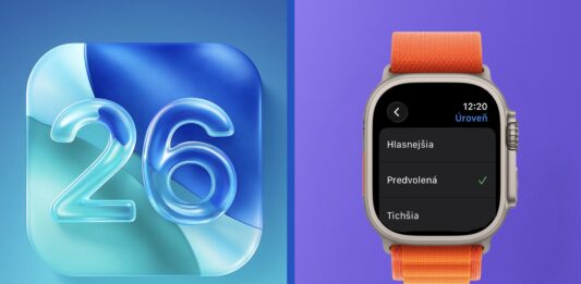 watchOS 26 úroveň hlasitosti