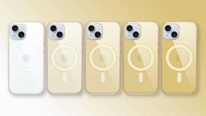 Žltnúci kryt iPhone Žltnúci kryt iPhone