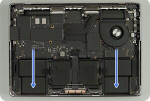 MacBook Pro M5 výmena batérie