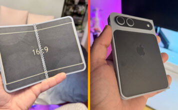 DRŽTE HO V RUKE! Skladací iPhone už nie je len sen: Tento 3D model odhalil jeho skutočnú veľkosť. iPhone Fold