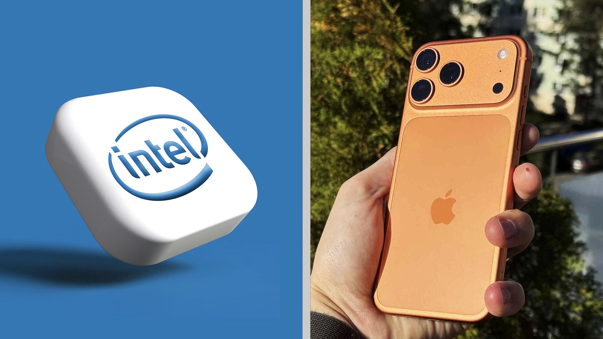iPhone čipy od Intel