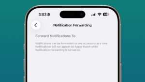 Presmerovanie notifikácií iOS 26.3