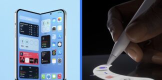 Podpora Apple Pencil pre skladací iPhone