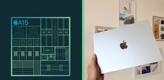 MacBook s čipom A15