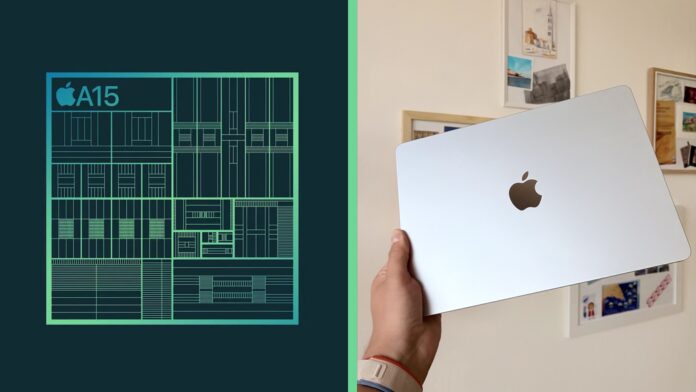 MacBook s čipom A15