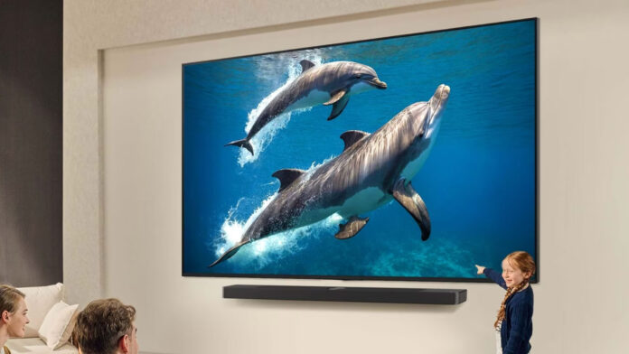 LG 85 tv