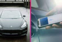 Tesla naznačuje podporu Apple Car Key. iPhone by mohol čoskoro nahradiť klasický kľúč Tesla podpora Apple Car Keys