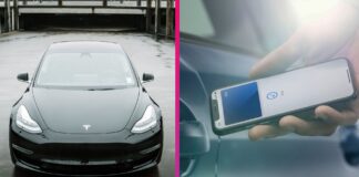Tesla naznačuje podporu Apple Car Key. iPhone by mohol čoskoro nahradiť klasický kľúč Tesla podpora Apple Car Keys