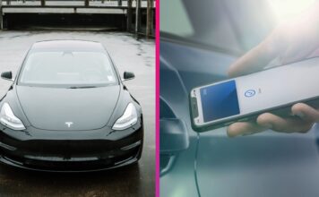 Tesla naznačuje podporu Apple Car Key. iPhone by mohol čoskoro nahradiť klasický kľúč Tesla podpora Apple Car Keys