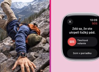 Apple Watch detekcia pádu