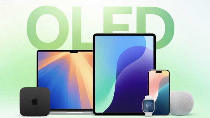 Apple zariadenia s OLED displejom