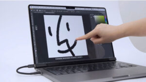 dotykový macbook
