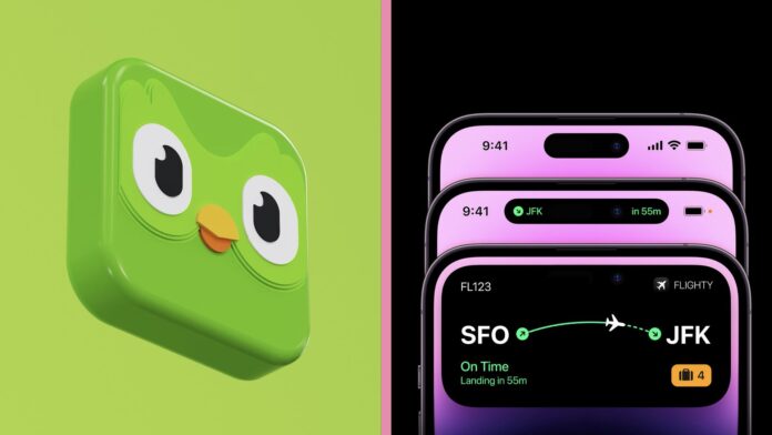 Duolingo Dynamic Island